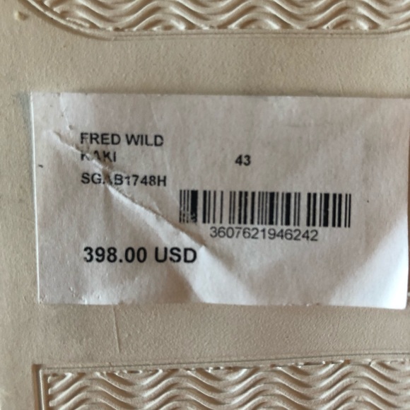 NWOB ZADIG AND VOLTAIRE PARIS FRED WILD SNEAKERS ! - Picture 8 of 8